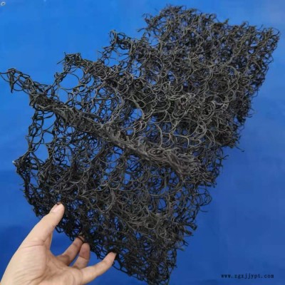 PP立体网状填料 生物挂膜热交换生物载体三维立体填料图2