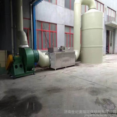 世纪奥瑞定制PP喷淋净化塔 酸雾吸收塔图6