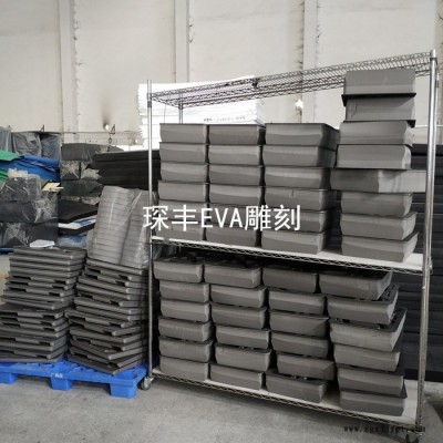 深圳光明坪山琛丰EVA内衬内托雕刻异性成型盒子音响手表缓冲EVA内衬包装异型图4