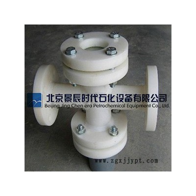 PP法兰视盅 PP玻璃视盅 PP管道视镜 新疆内蒙项目图2