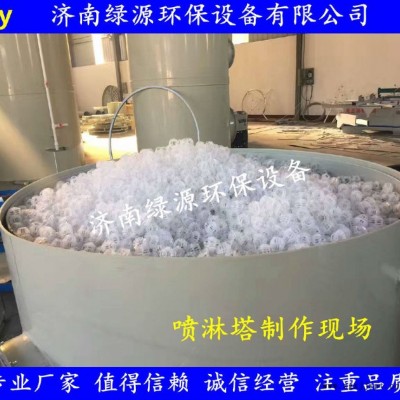 pp废气喷淋塔 不锈钢喷淋塔 废气处理水喷淋塔图2