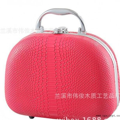 生产EVA铝制化妆箱定做 铝合金EVA压膜化妆箱图3