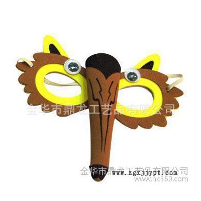 EVA眼罩动物面具儿童卡通节日气氛用品  eva面具