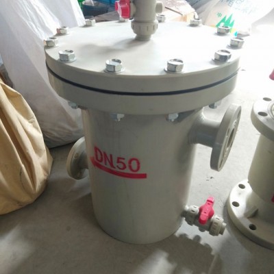 PP蓝式过滤器 FRPP管道过滤器 提篮式过滤器厂家定制图4