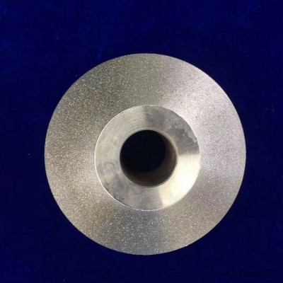电镀金刚石双斜边砂轮 定做异形砂轮  细粒度磨轮滚轮  EVA泡沫砂轮图2
