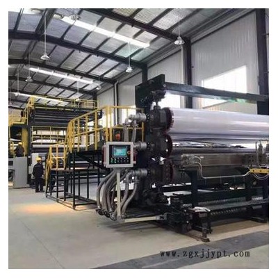 CRCC认证HDPE EVA ECB PVC CPE防水卷材防水板生产线图4