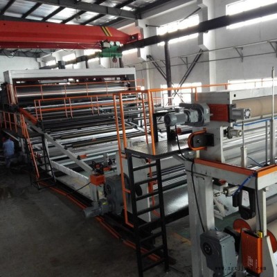 CRCC认证HDPE EVA ECB PVC CPE防水卷材防水板生产线图3