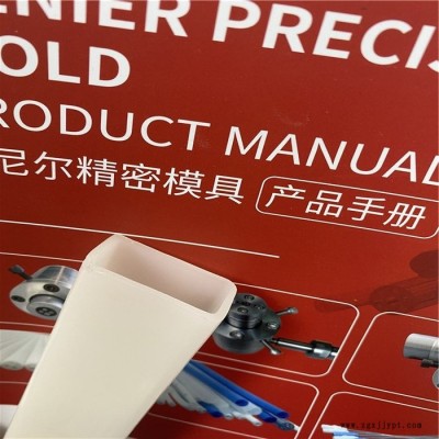 乐朗供应螺母输送管 铆钉输送管 PA12方形输送管挤出制品加工定制 挤出管材图2