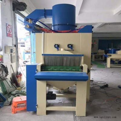 百鑫环保除尘BX1010-12A平面输送式自动喷砂机玻璃适用喷砂机图2