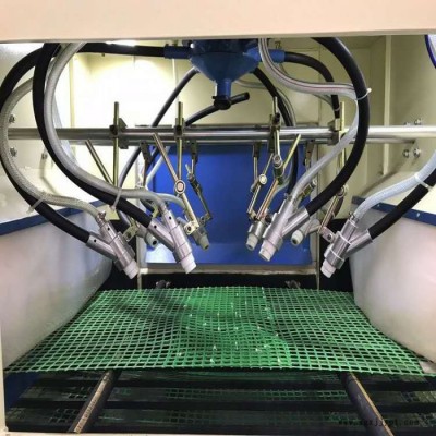 百鑫环保除尘BX1010-12A平面输送式自动喷砂机玻璃适用喷砂机图4