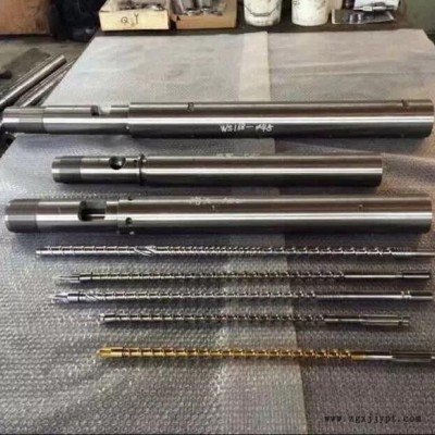 pa6溶胶螺杆打滑_吹膜机换螺杆_65熔喷布机单螺杆图3