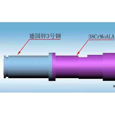 pa6溶胶螺杆打滑_吹膜机换螺杆_65熔喷布机单螺杆图2