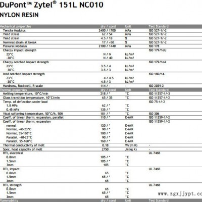 注塑拉丝级PA612 Zytel 美国杜邦 158 NC010 尼龙塑料图2
