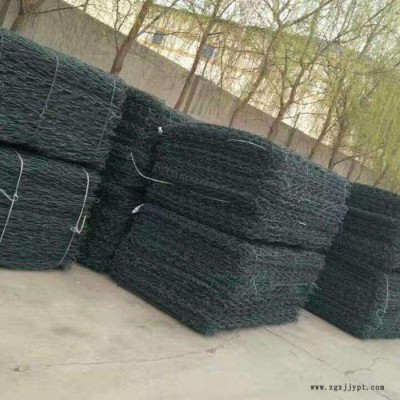 【派森】厂家批发高防腐性PVC覆塑石笼网 重镀锌石笼网 PA6石笼网80*100mm图4