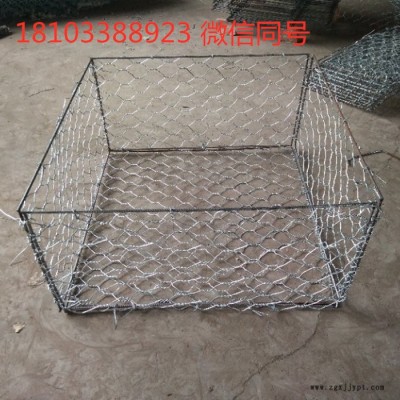 【派森】厂家批发高防腐性PVC覆塑石笼网 重镀锌石笼网 PA6石笼网80*100mm图2