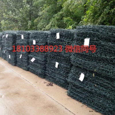 【派森】厂家批发高防腐性PVC覆塑石笼网 重镀锌石笼网 PA6石笼网80*100mm图5