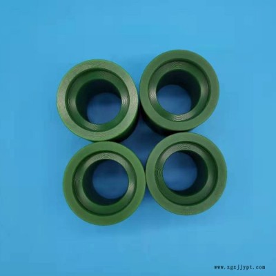 厂家批发生产pa6尼龙塑料轴套 绿色尼龙衬套 高分子套筒 可加工异型图4