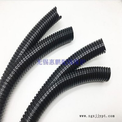 高端线路保护 双层开口塑料波纹管 双拼波纹管  尼龙PA66进口材质图3