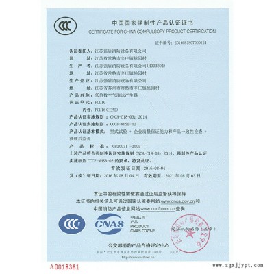 上海威严消防（强盾） PCL16立式低倍数泡沫产生器高倍数泡沫发生器，空气泡沫枪图5
