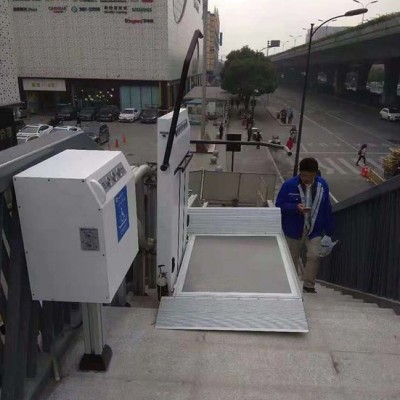 南昌市 武汉市启运PCL系统无障碍楼道电梯 别墅垂直电梯 残疾人轮椅爬升机图5