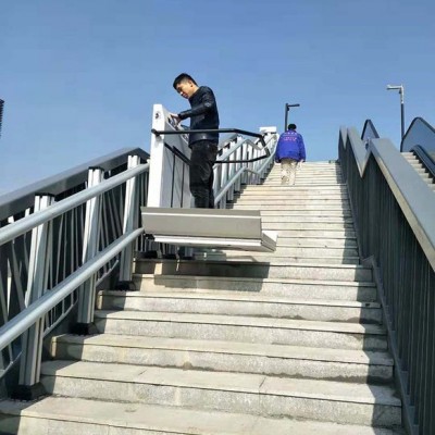 南昌市 武汉市启运PCL系统无障碍楼道电梯 别墅垂直电梯 残疾人轮椅爬升机图3