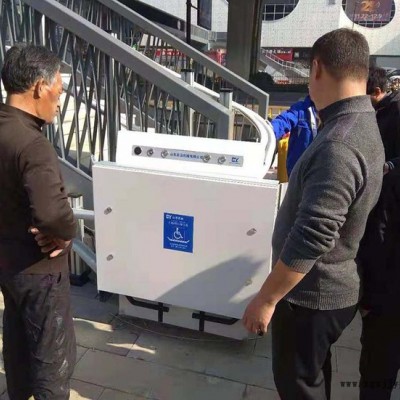 南昌市 武汉市启运PCL系统无障碍楼道电梯 别墅垂直电梯 残疾人轮椅爬升机图4