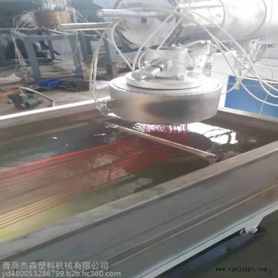 青岛杰森SJJS-80 塑料拉丝机 PET拉丝机 PET塑料拉丝机 拉丝机生产厂家 扫把丝生产线 pet拉丝设备图1