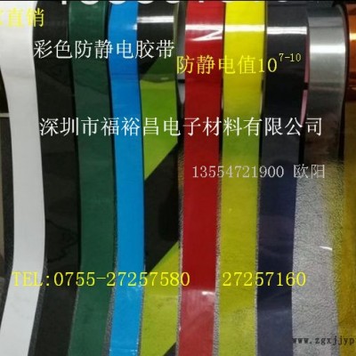 耐高温防静电胶带 防静电PET高温胶带 彩色防静电高温胶带 ESD胶带生产厂家  防静电PET硅胶胶带图4