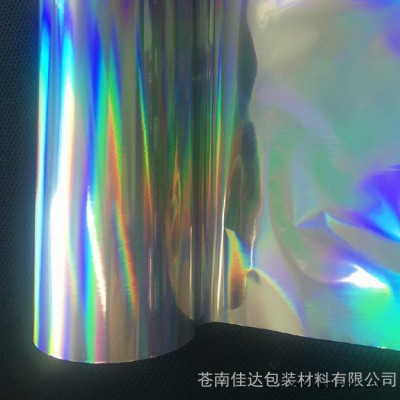泰尼  无版缝PET镭射膜 彩虹膜  金属拉丝膜图2