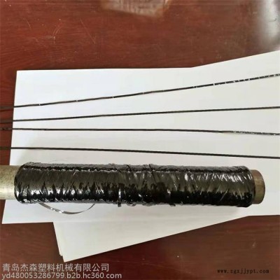 青岛杰森SJJS-90 塑料拉丝机 PET塑料拉丝机 塑料扁丝拉丝机  PET扁丝设备 遮阳网扁丝生产线  拉丝机械图4