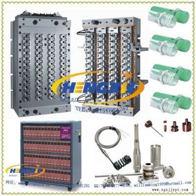 热流道瓶坯模具 （pet管坯模） plastic mould，pet hot runner preform mould图4