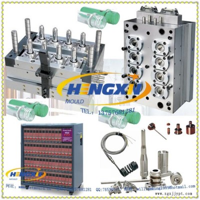 热流道瓶坯模具 （pet管坯模） plastic mould，pet hot runner preform mould图6