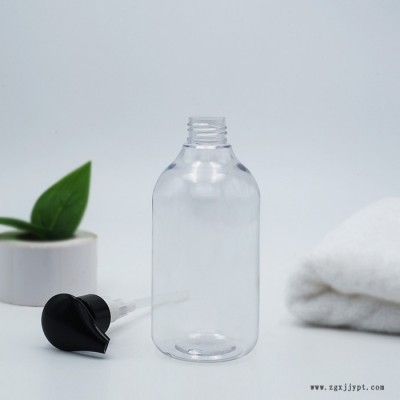 恒赢300ml洗护瓶pet塑料乳液分装瓶图2
