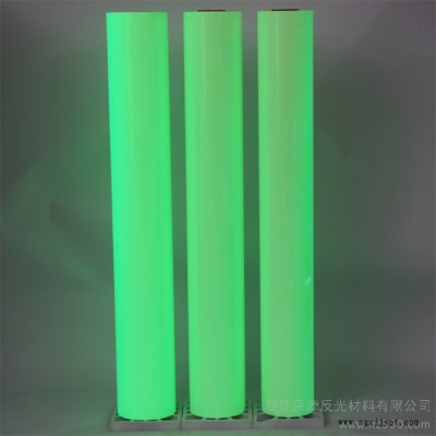 供应PET蓄光膜 刻字夜光膜 背胶背纸发光膜 夜光贴胶带图2