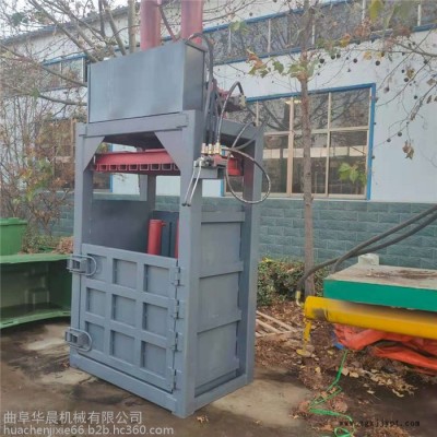PET废料打包机 纸箱子打捆机 液压废纸打包机图2