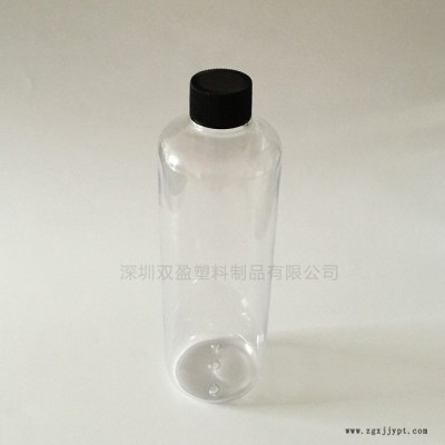 500ml塑料瓶 圆柱饮料果汁瓶 pet塑料果汁包装瓶直销