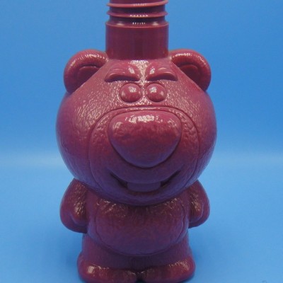 450ml塑料儿童卡通壶pet草莓熊儿童卡通瓶深圳塑料瓶生产