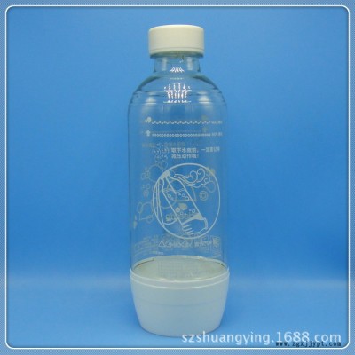 **1升压力水瓶PET苏打水塑料瓶碳酸气泡水瓶子深圳塑料制品图2