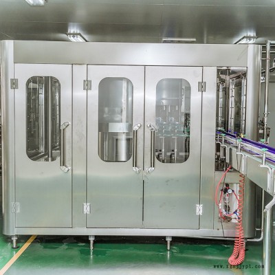 中姿厂家定制PET瓶装饮用水灌装机 全自动三合一纯净水饮料设备灌装