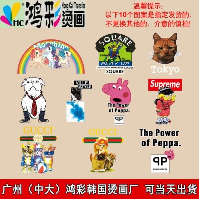 连州市 佛冈县 烫画 热转印柯式pet烫画贴胶印洗水标服装LOGO定制环保印花加工 热转印柯式烫画厂家 反光烫标烫画贴图图2