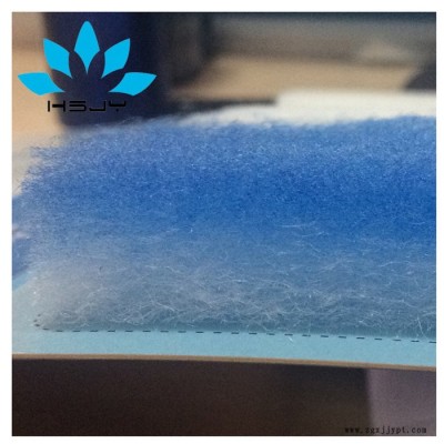 华思净宇/HSJY苏州生产 蓝白过滤棉 风机风口预过滤 G3G4初效空气过滤棉 厂家定制PET合成纤维过滤棉 不织布滤网图5