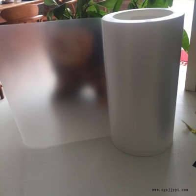 供应单面磨砂PET原膜胶片粗砂PET细砂PET透明PET原膜各种颜色原膜图1