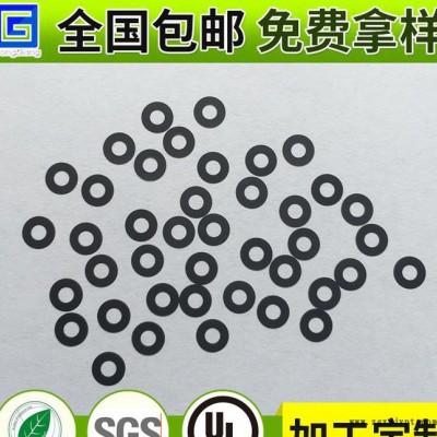 遮光PET麦拉片 双面哑黑麦拉片绝缘垫片 模切防火PET麦拉图2