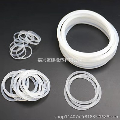 加工定制 浙江 橡胶O型圈硅胶圈 O型密封圈 孔用密封 硅胶密封制品  硅胶密封圈图2