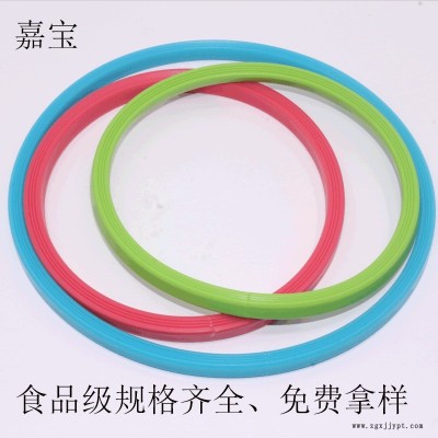深圳定制食品级硅胶密封圈 保鲜盒密封垫片密封条 饭盒硅胶密封圈图1