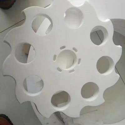 鑫优利特加工定制优质特纯聚四氟乙烯防腐蚀绝缘密封圈 四氟轴套异形件 特氟龙耐高温链条导轨生产厂家图6