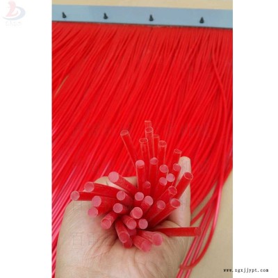 百雷 直径6mm 矿山用防尘帘 码头用防尘帘 聚氨酯挡尘帘 材质可选图2