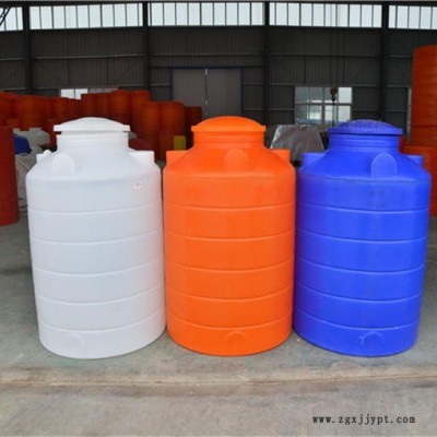 500LPE储罐 滚塑容器 500升PE水箱 500L储水箱 蓄水罐储存桶 厂家直销图1