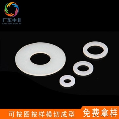 模切厂家 透明硅胶垫片 防撞硅胶 防震硅胶脚垫 防滑硅胶垫片 电子家具台灯脚垫硅胶垫片 模切加工定制图1