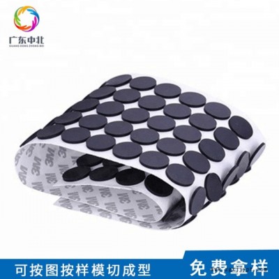 实力厂家 黑色硅胶 密封垫片 环保硅胶 模切加工图1